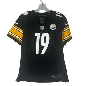Nike Pittsburgh Steelers Jersey Smith-Schuster On Field Womens Medium Black